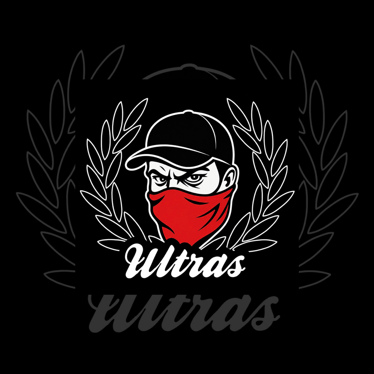 UBA-Ultras krans stickers.