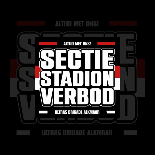 UBA Sectie Stadion Verbod Stickers