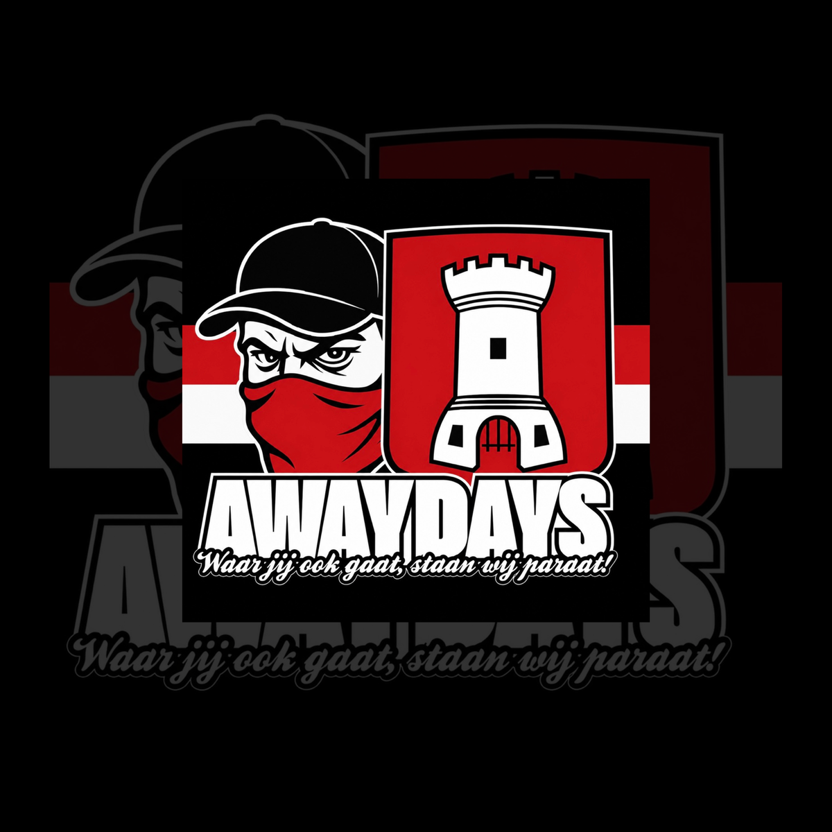 UBA-Awaydays stickers.