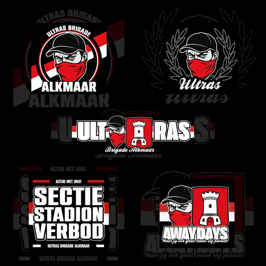 UBA stickerset (100 stuks)