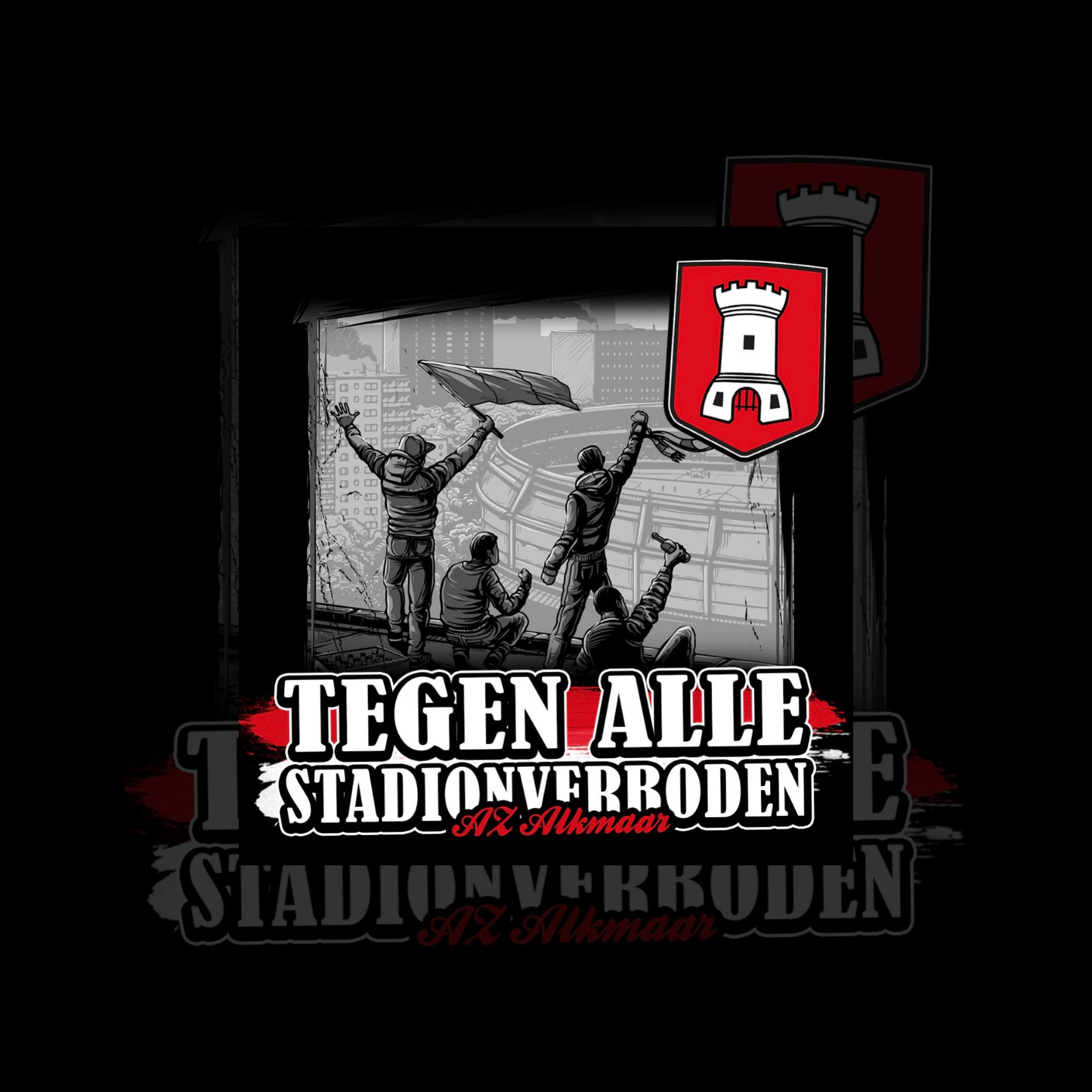 Tegen Alle Stadionverboden Stickers